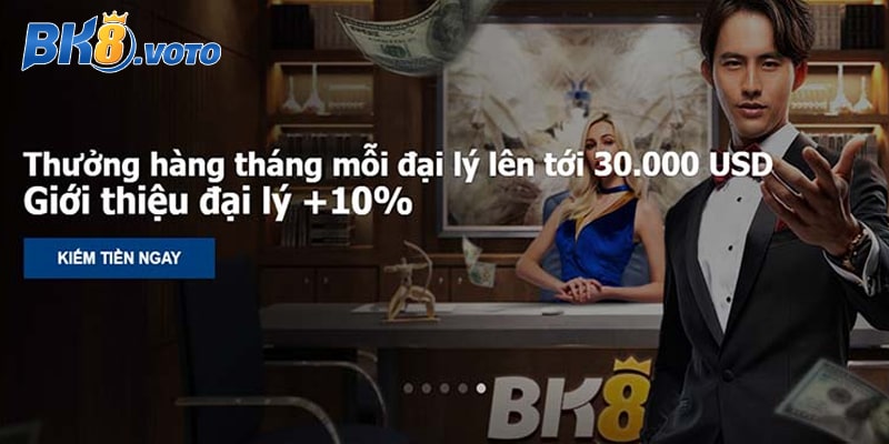 Đại Lý BK8 – Chính Sách Hợp Tác Với Hoa Hồng Cực Khủng Đến 60%